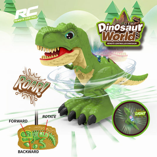 RC Dinosaur Toy – Remote Controlled Roaring Dino