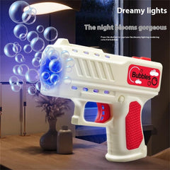 Rechargeable Bubble Gun with Lights