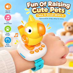 Interactive Wrist Watch Talking Parrot With Voice Control