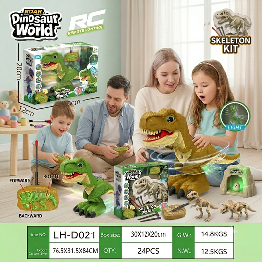 RC Dinosaur Toy – Remote Controlled Roaring Dino