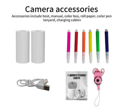 Kids Instant Print Camera with Thermal Printer