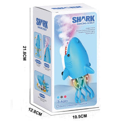 Dancing Shark Toy for Kids – Spray, LED Lights, Music
