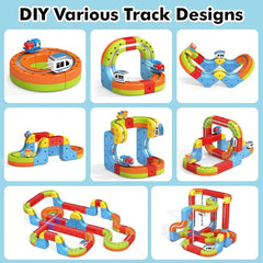 3D Anti Gravity Magnetic Train Track Set