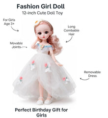 Princess Fashion Doll – Beautiful Dress-Up Doll