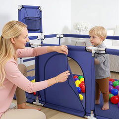 Playpen Fence with Basketball Hoop