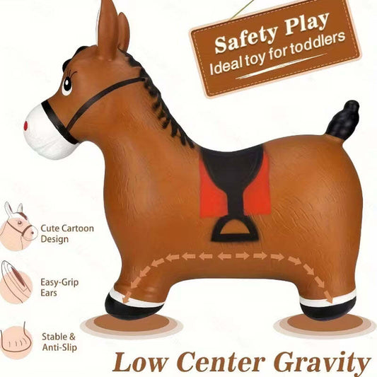 Jumping Inflatable Riding Bouncing Animal