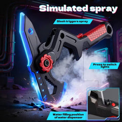 2 In 1 Musical Thunder Strike Axe & Sword With Light & Mist Spray
