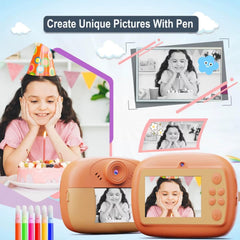 Kids Instant Print Camera with Thermal Printer