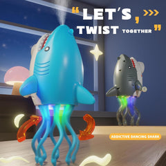 Dancing Shark Toy for Kids – Spray, LED Lights, Music