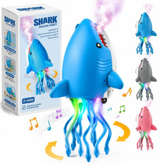 Dancing Shark Toy for Kids – Spray, LED Lights, Music