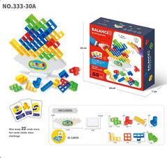 Balance Tetra Tower Game – Colorful Stacking &amp; Strategy Balance Toy