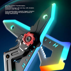 2 In 1 Musical Thunder Strike Axe & Sword With Light & Mist Spray