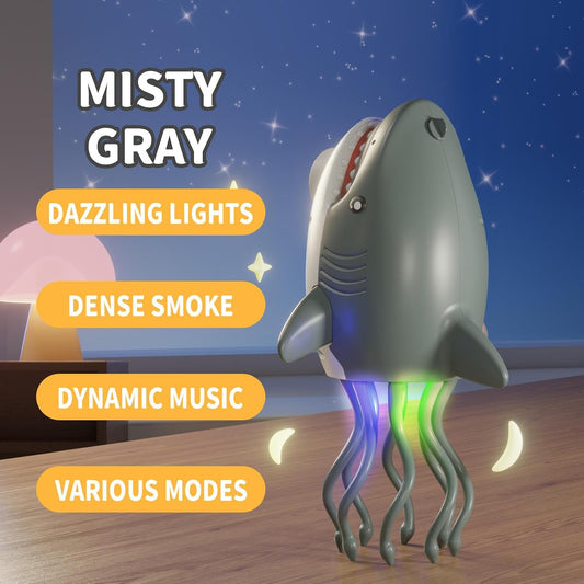 Dancing Shark Toy for Kids – Spray, LED Lights, Music