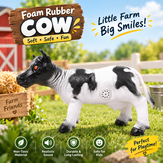 Funny Rubber Cow with Sound