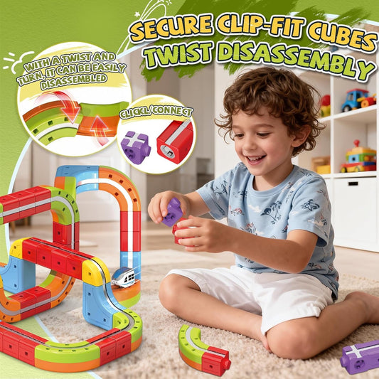 3D Anti Gravity Magnetic Train Track Set