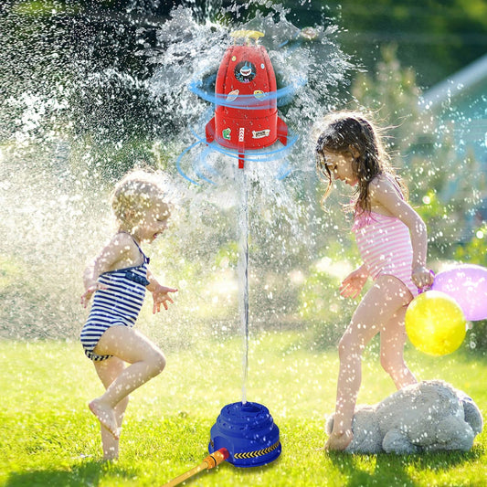 360 Rotating Sprinkle Water Rocket