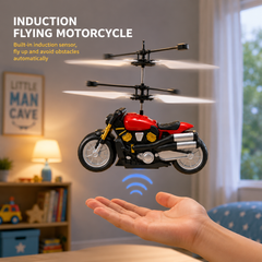 Induction Flying Motorcycle – Hand Controlled Flying Toy With Lights
