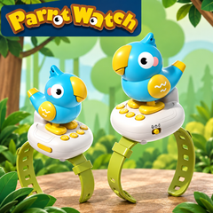 Interactive Wrist Watch Talking Parrot With Voice Control