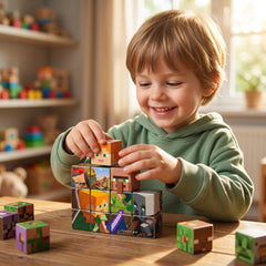 Minecraft Magnetic Puzzle 25pcs