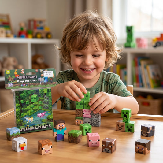 Minecraft Magnetic Puzzle 25pcs
