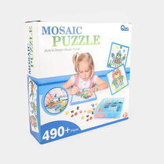 Mosaic Puzzle 490+ Pieces – Creative build & Design