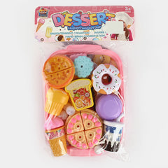 Dessert Cutting Play Set – Fun Play Cutting Toy