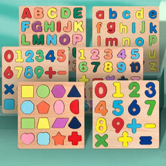 Wooden Educational Puzzle Board