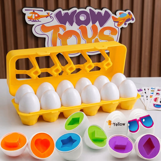 Matching Eggs Shape