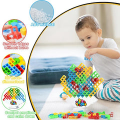 Balance Tetra Tower Game – Colorful Stacking &amp; Strategy Balance Toy