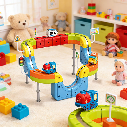 3D Anti Gravity Magnetic Train Track Set