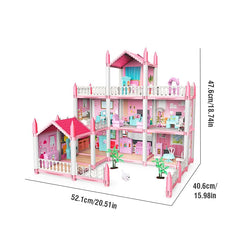 DIY Princess Doll House – Dream Castle Building Set