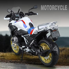 BMW R1250GS Diecast Bike Model 1:9