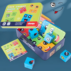 Funny Face Puzzle Game