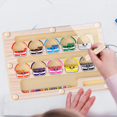 Wooden Color Sorting Game