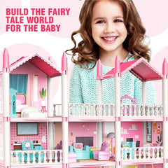DIY Princess Doll House – Dream Castle Building Set