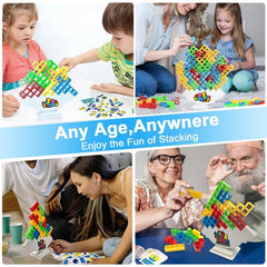 Balance Tetra Tower Game – Colorful Stacking &amp; Strategy Balance Toy