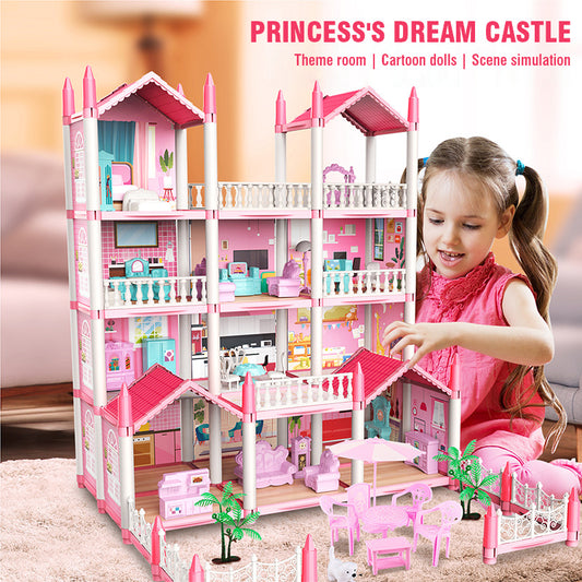 DIY Princess Doll House – Dream Castle Building Set