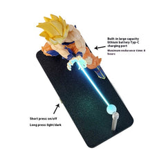 Dragon Ball Magnetic Levitation LED Lamp – Floating Energy Beam Display