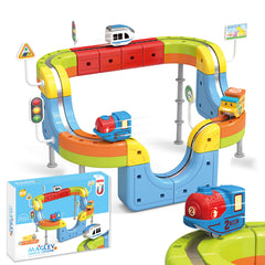 3D Anti Gravity Magnetic Train Track Set
