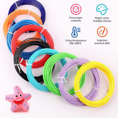 PCL 3D Printing Filament 10PCS