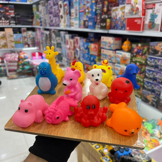 Animal ChuChu Set Pack of 12 – Cute Animal