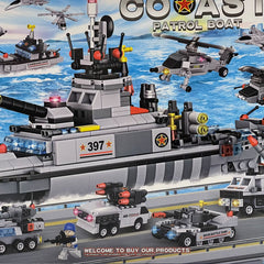 Lego Boat Set 17 in 1 – 906 Pcs Building&; Creative Construction Set