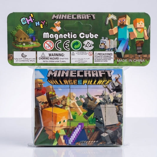 Minecraft Magnetic Puzzle 25pcs