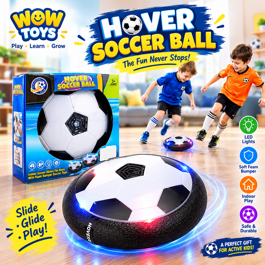 Hover Soccer Ball – Indoor Floating Football Game with LED Lights