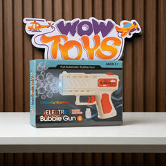 Rechargeable Bubble Gun with Lights