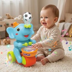 Musical Elephant Ball Toy