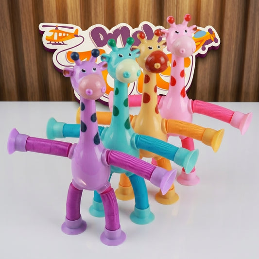 Pop Tubes Giraffe Toy with Lights