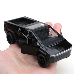 1:36 Alloy CyberTruck Metal Tesla – Pull Back Pickup Car