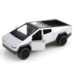 1:36 Alloy CyberTruck Metal Tesla – Pull Back Pickup Car
