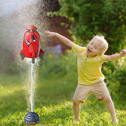 360 Rotating Sprinkle Water Rocket